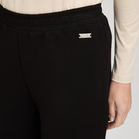 Pantalón Sport Palazzo Pretina Elasticada Negro