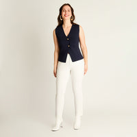 Cardigan Azul sin Mangas