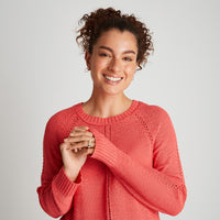 Sweater Coral Calado - Lorenzo di Pontti