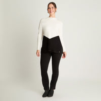 Sweater Manga Larga Bitono Crudo Lorenzo Di Pontti