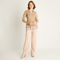 Sweater Beige Twin Set