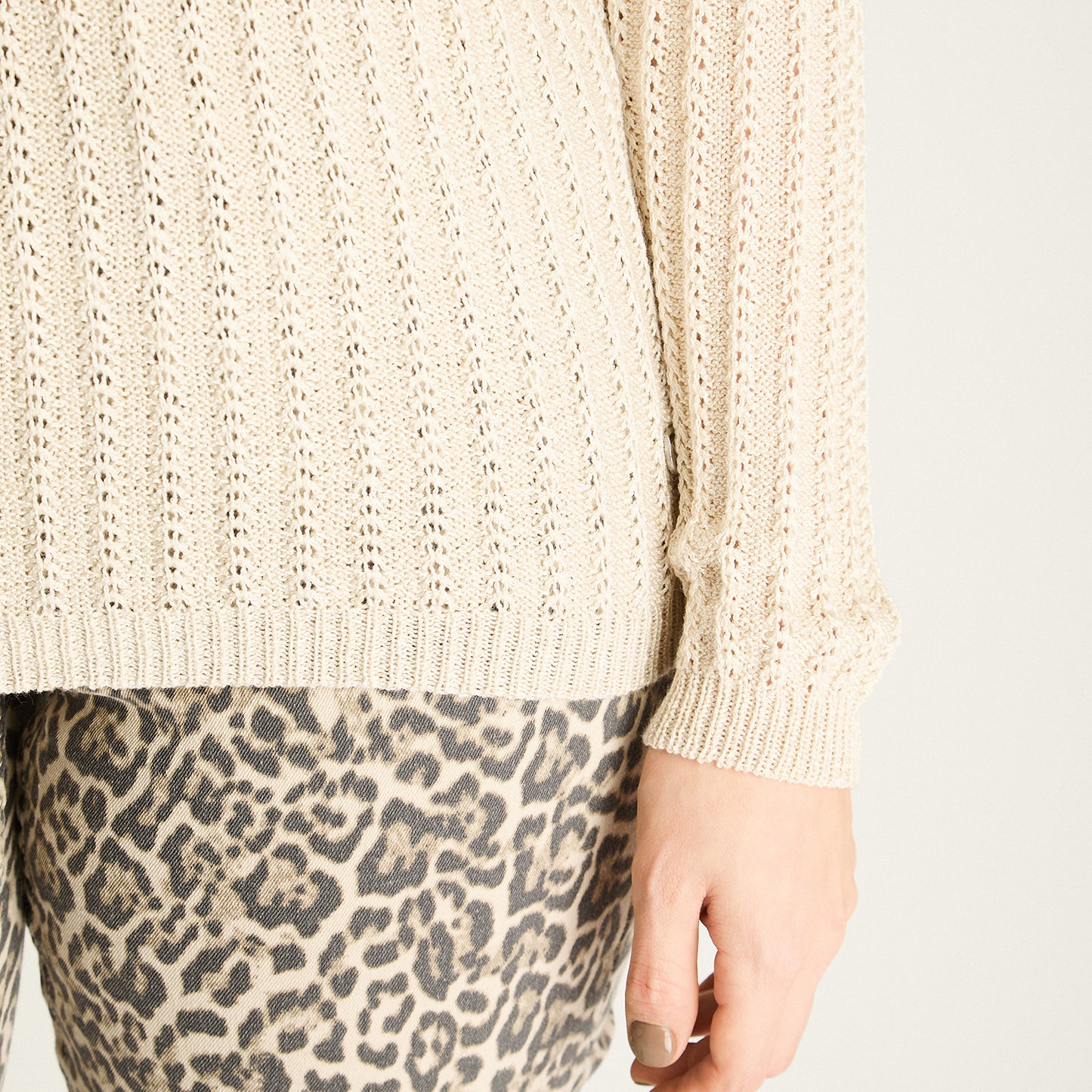 Sweater Beige Liviano