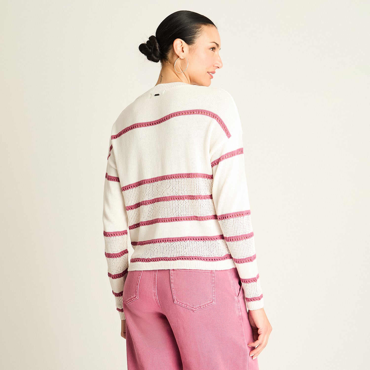 Sweater Crudo Manga Larga