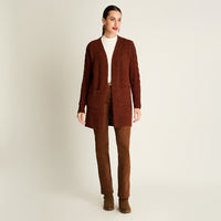 Tapado Mix Boucle-Tejido Terracota