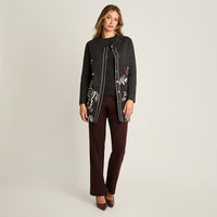 Cardigan Marengo Tejido Estampado Floral - Lorenzo di Pontti