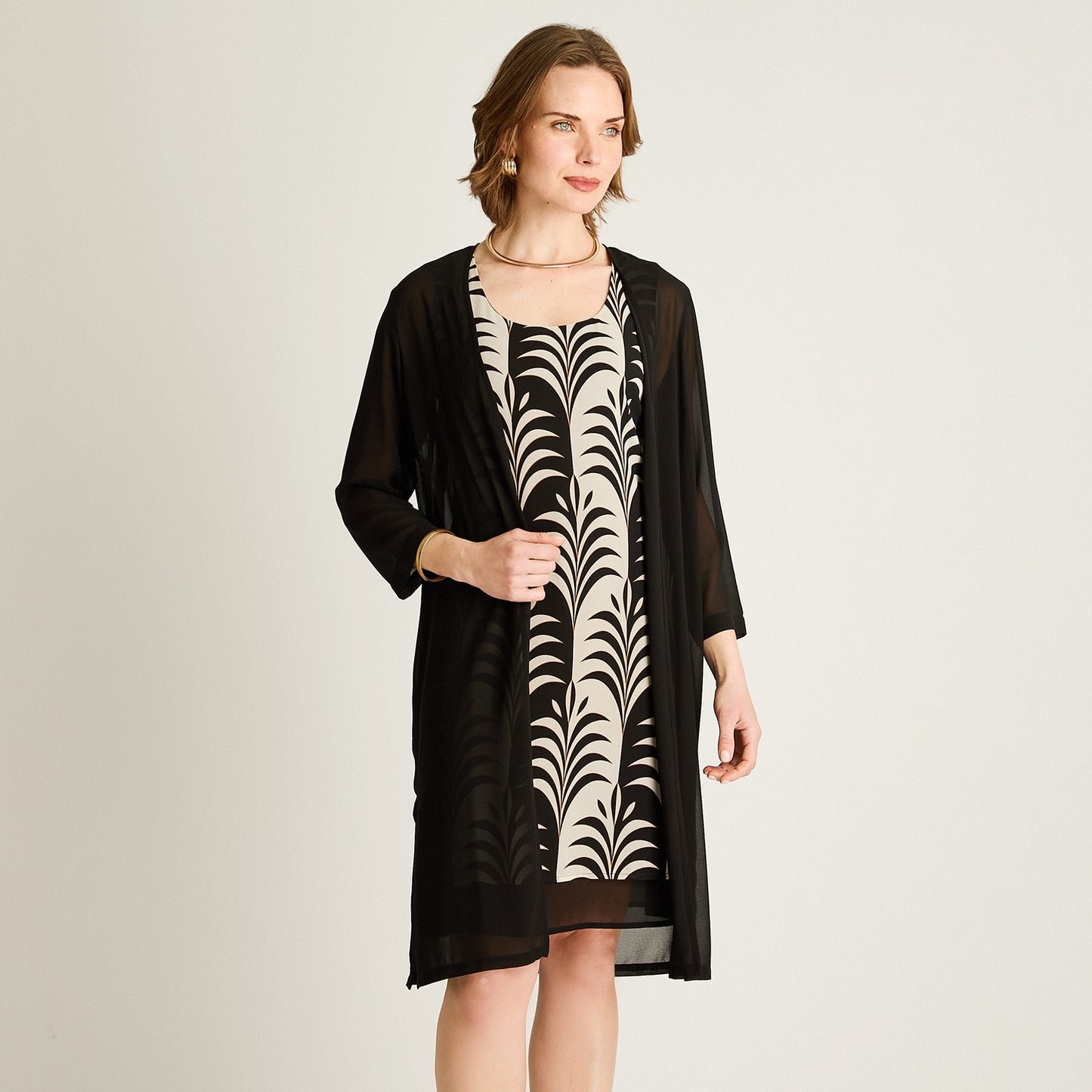 Vestido Midi Negro