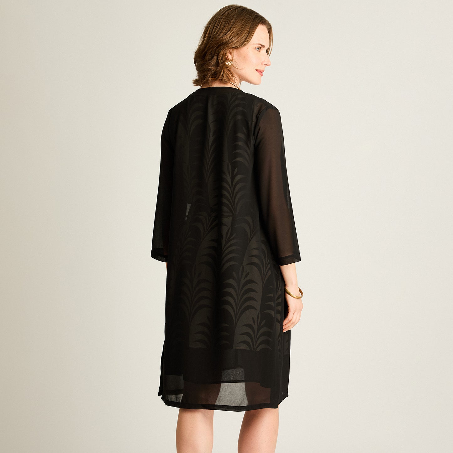 Vestido Midi Negro