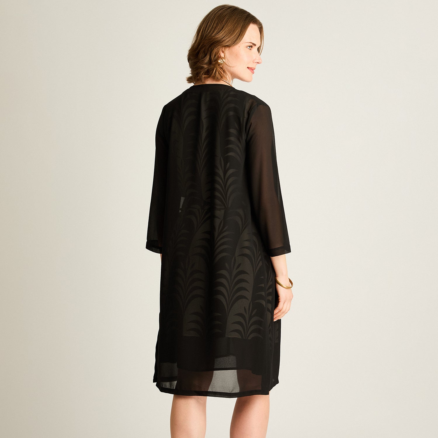 Vestido Midi Negro