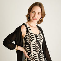 Vestido Midi Negro