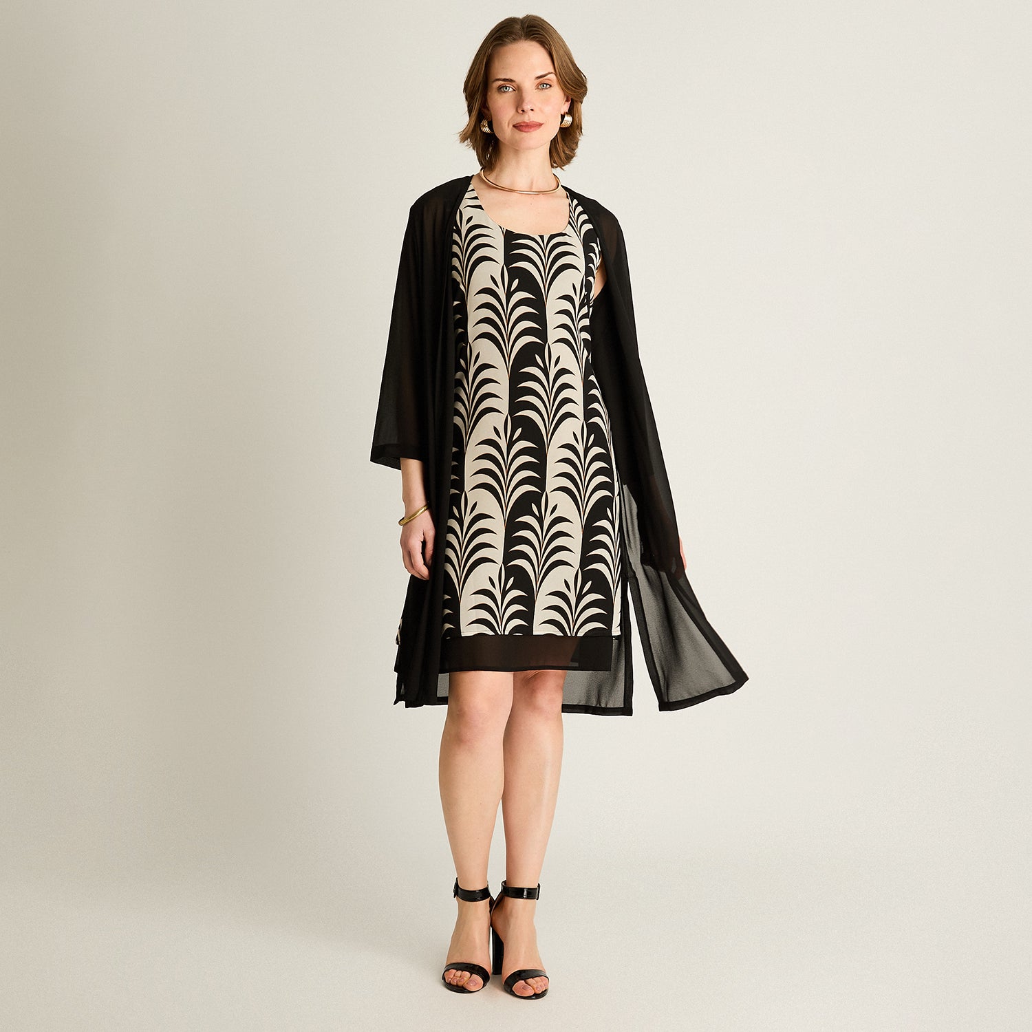 Vestido Midi Negro