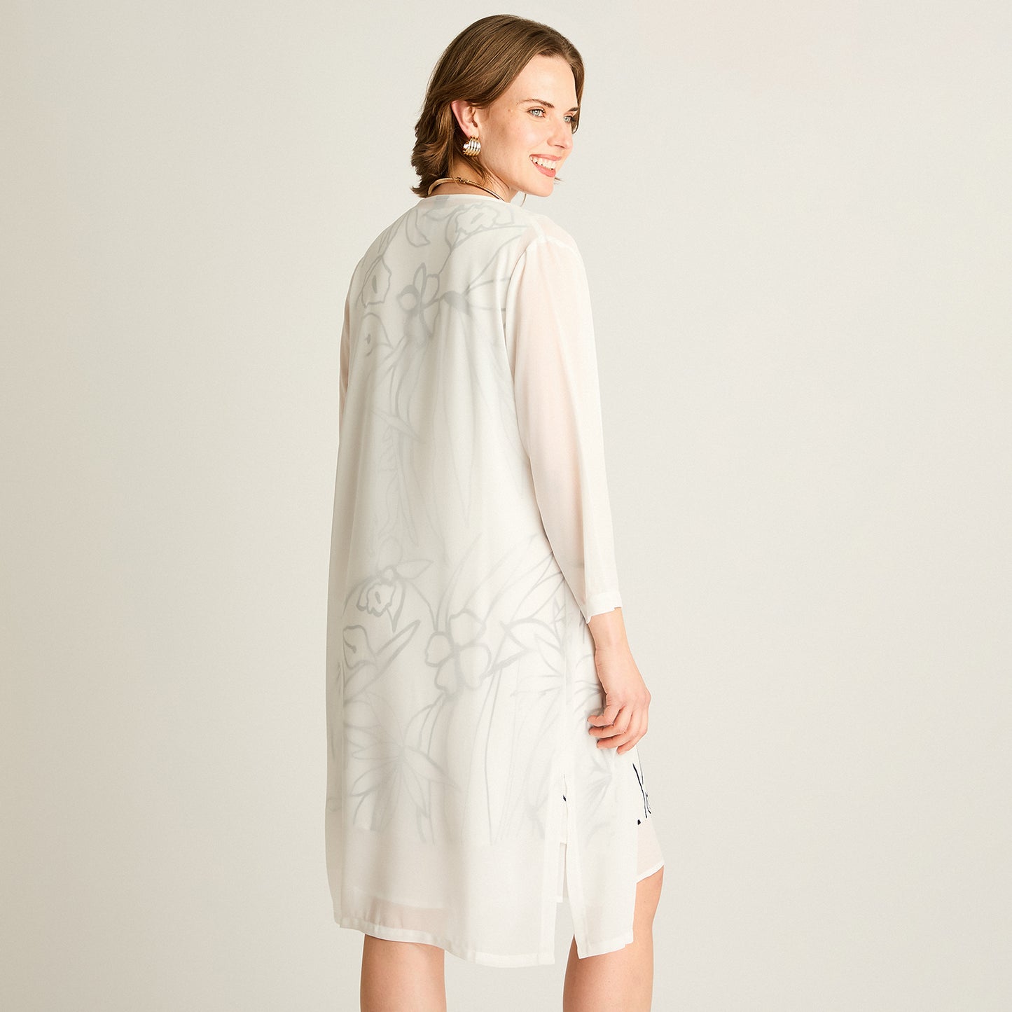 Vestido Midi Crudo