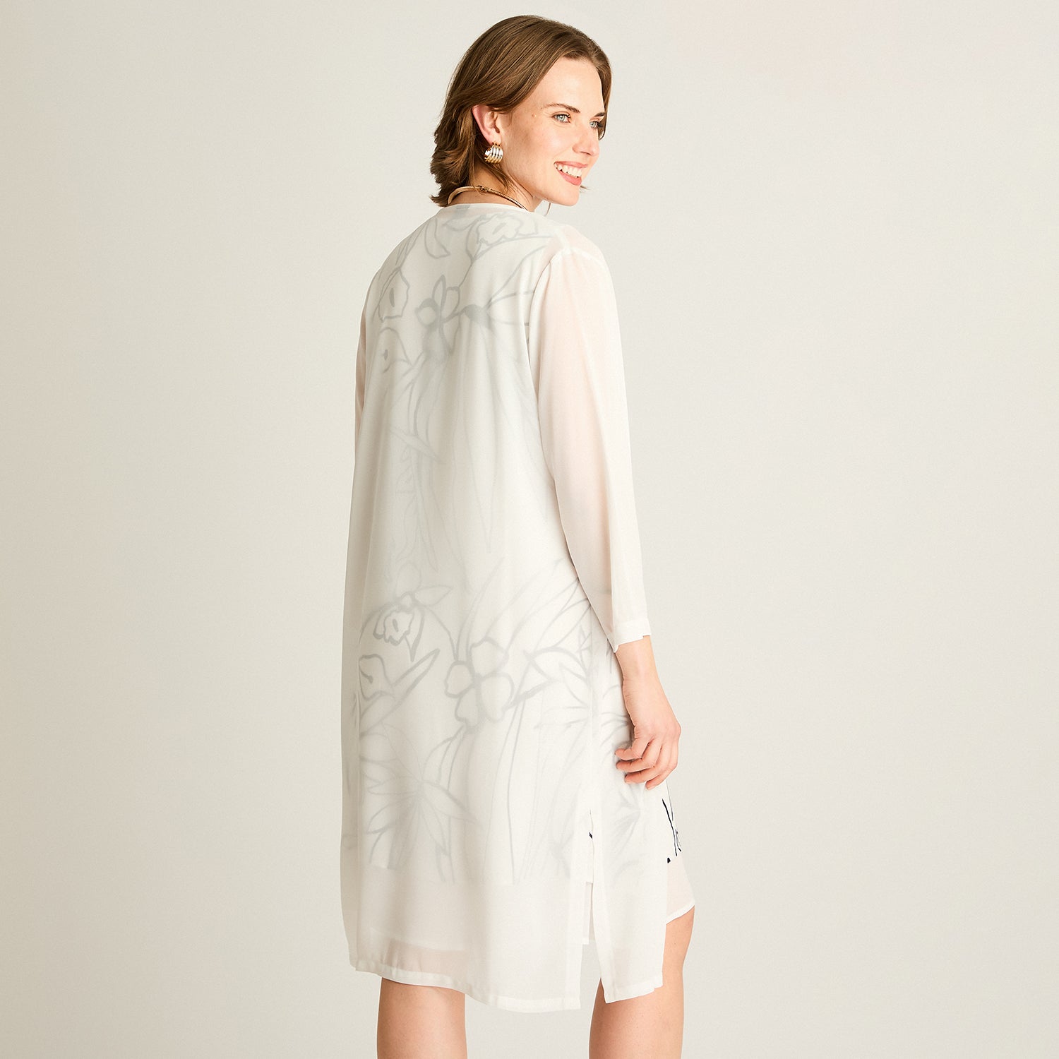 Vestido Midi Crudo