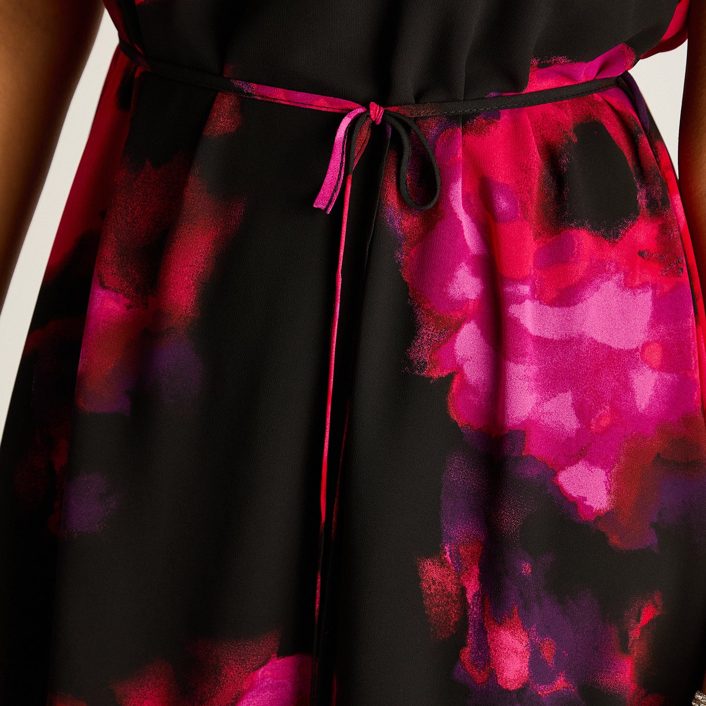 Vestido Midi Estampado Floral