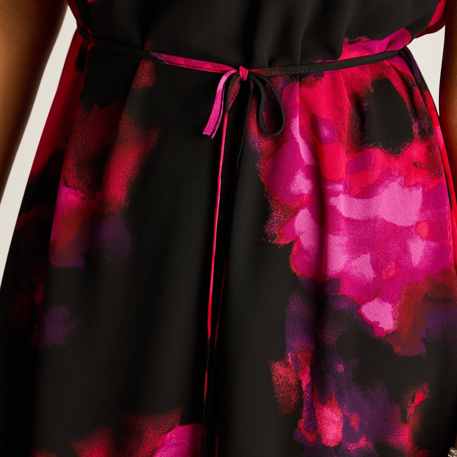 Vestido Midi Estampado Floral