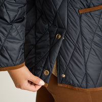 Chaqueta Azul Manga Larga Elasticidad Nula Con Forro Calce Normal Tela Plano