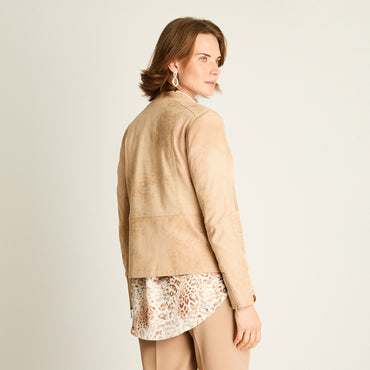 Casaca Camel Estilo Urbano