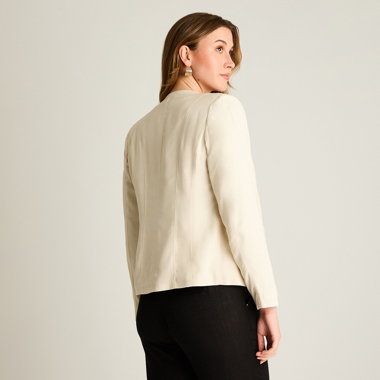 Casaca Estructurada Crudo