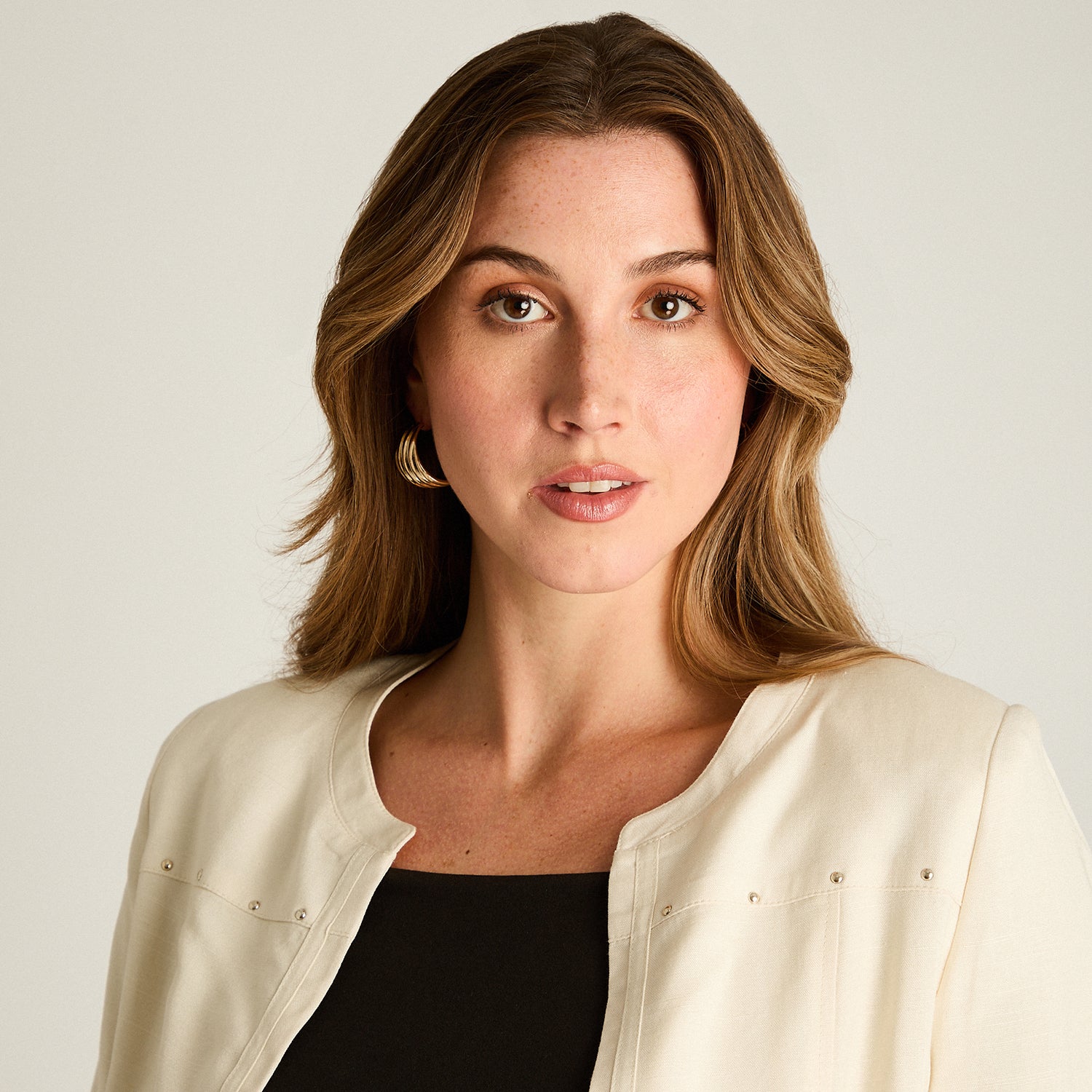 Casaca Estructurada Crudo