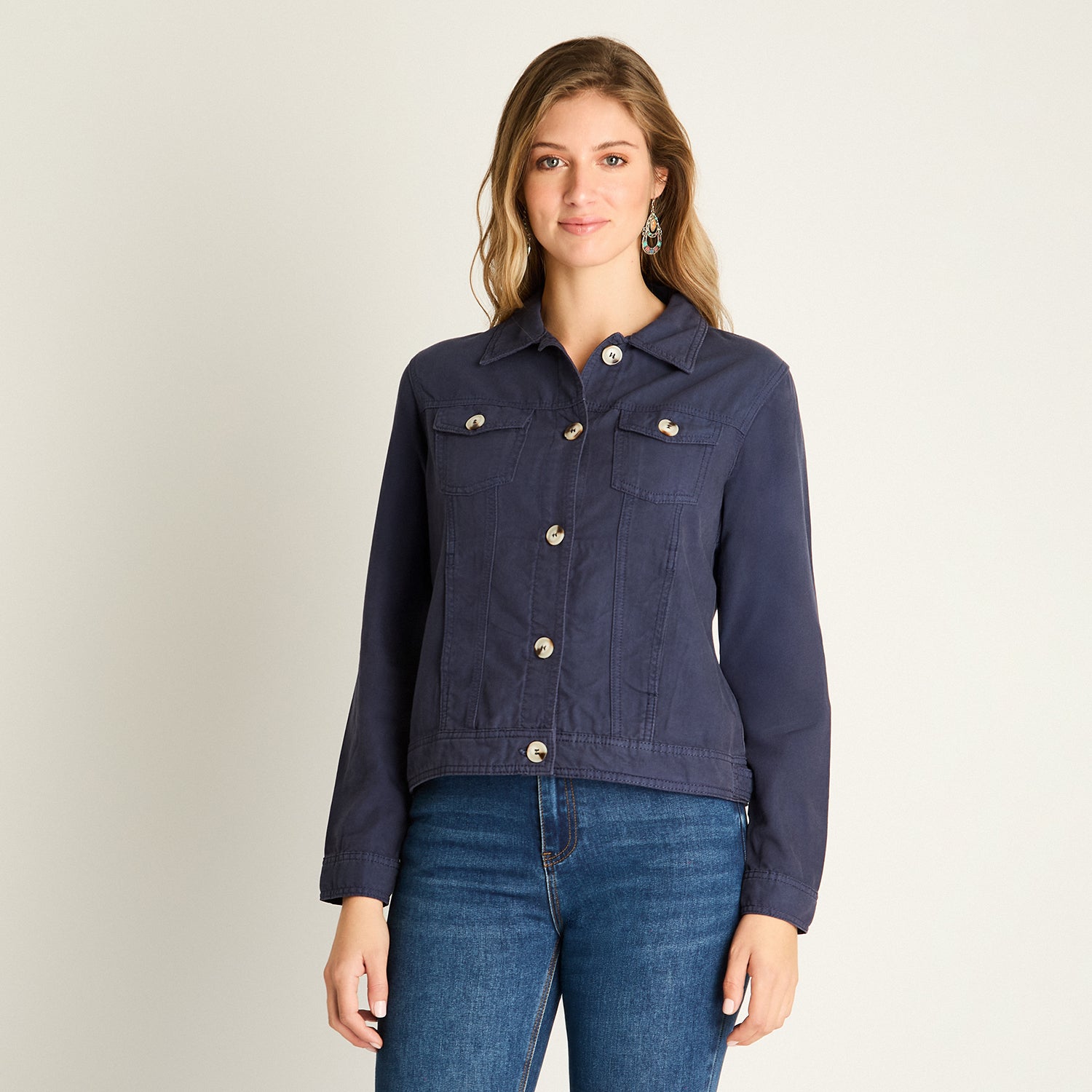 Chaqueta Mezclilla Azul