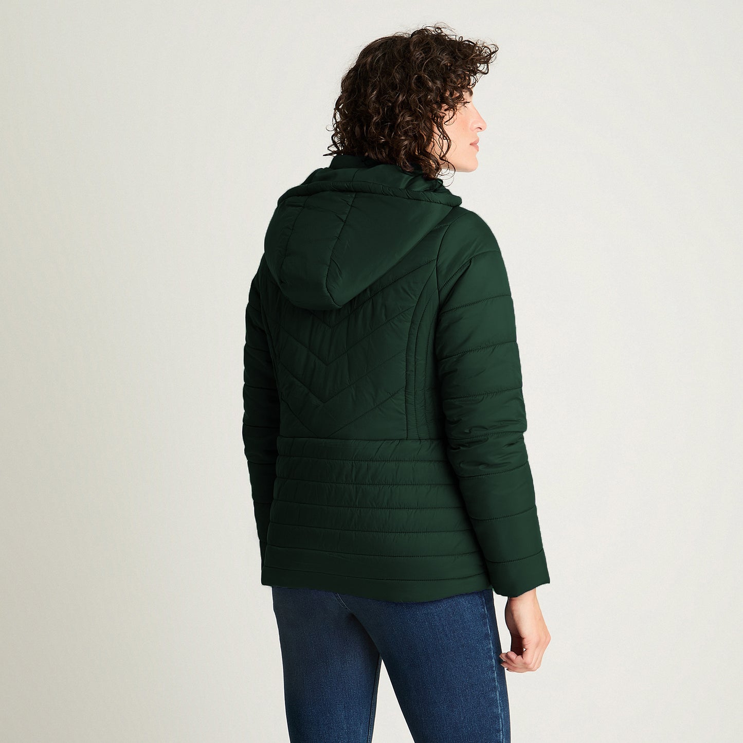 Parka Verde Con Gorro Desmonatable