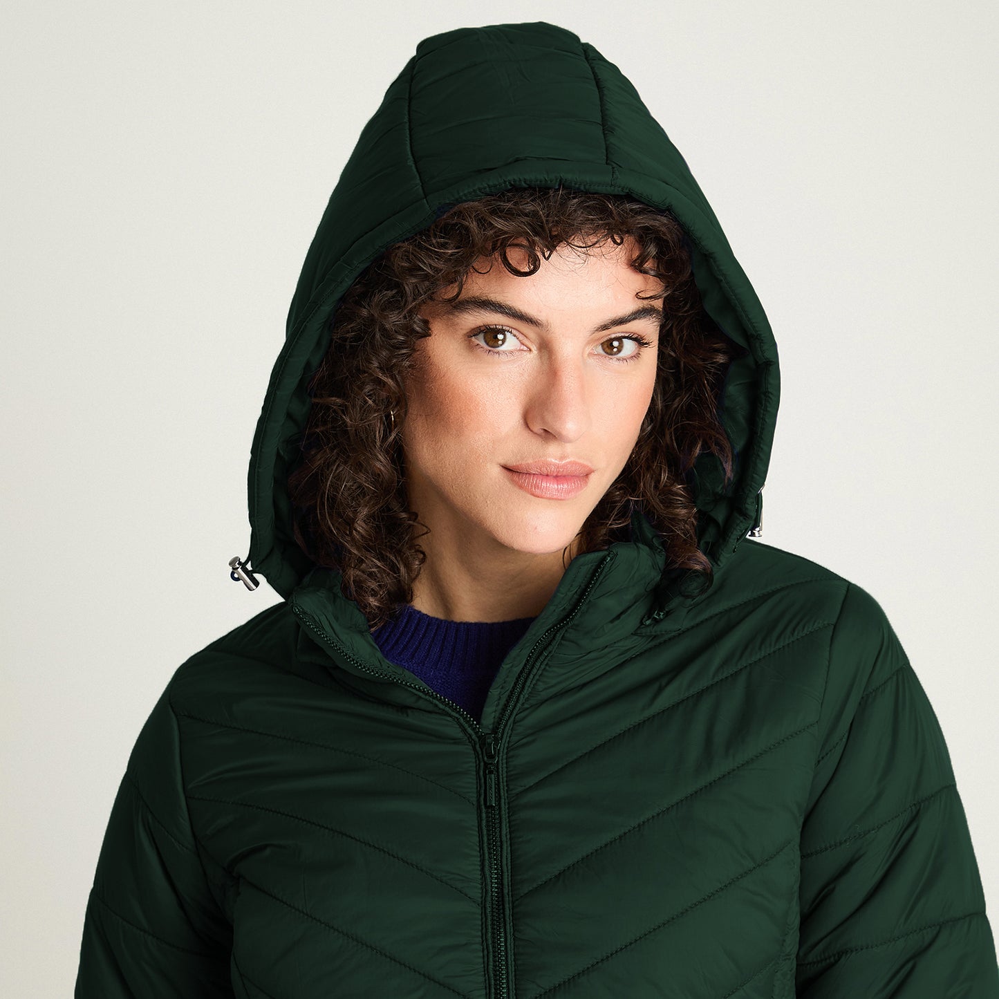 Parka Verde Con Gorro Desmonatable