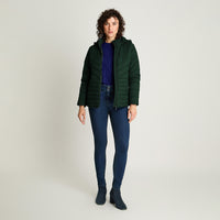 Parka Verde Con Gorro Desmonatable