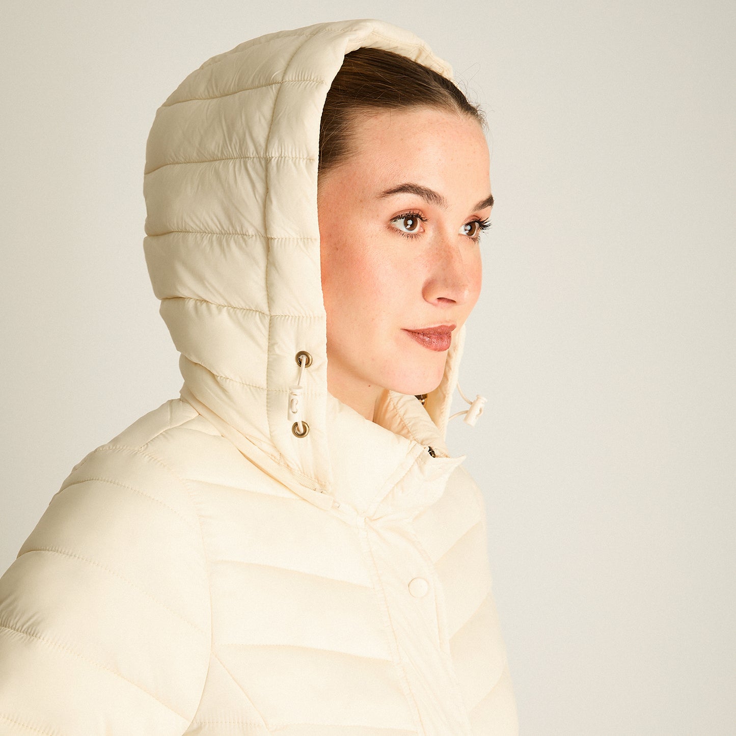 Parka Arena Manga Larga Elasticidad Nula Sin Forro Calce Normal Tela Plano