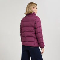 Parka Burdeo corta detalle tejido - Lorenzo di Pontti
