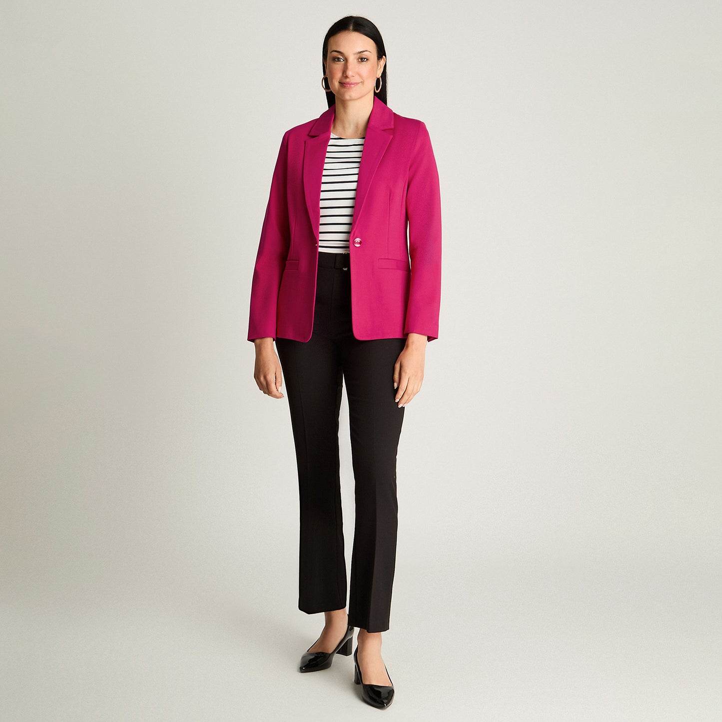 Blazer Punto Roma Magenta Lorenzo Di Pontti