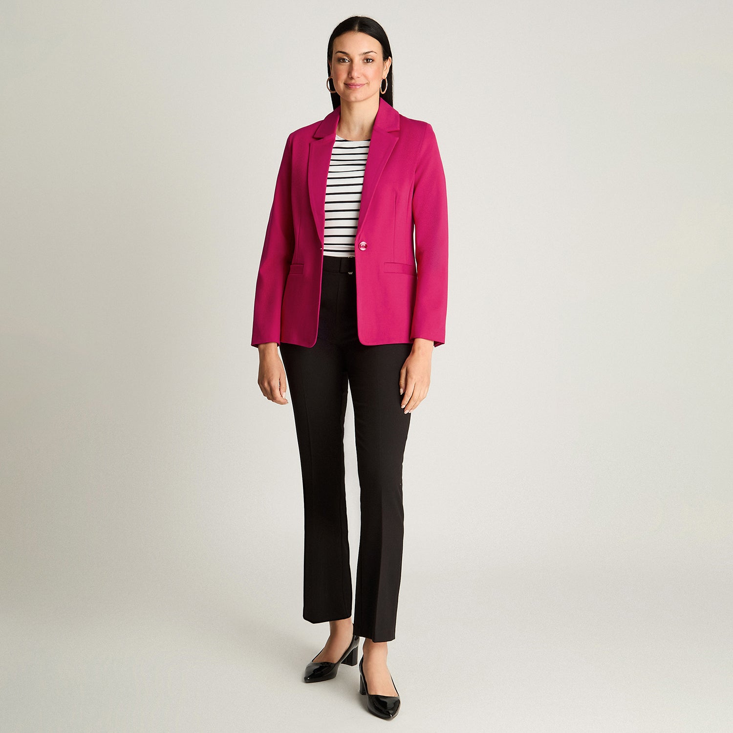 Blazer Punto Roma Magenta Lorenzo Di Pontti