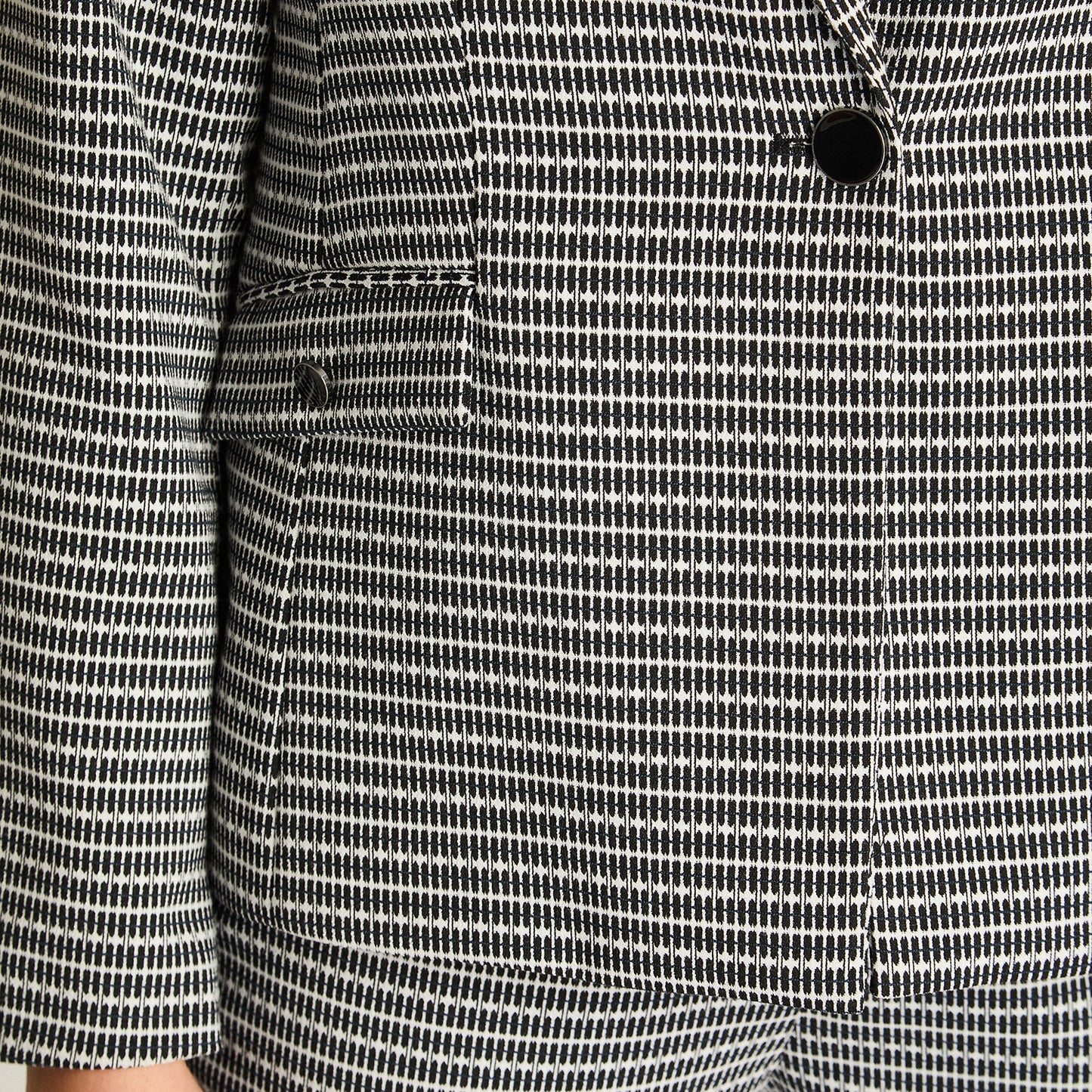 Blazer Crudo Estampado