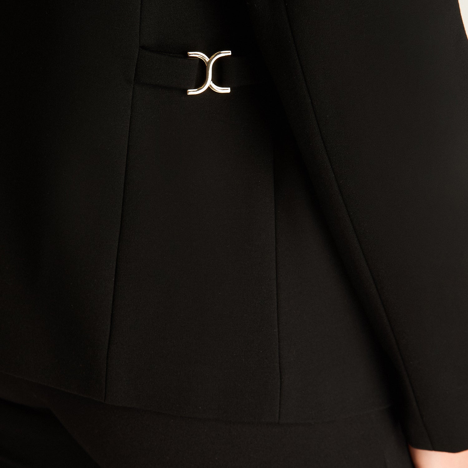 Blazer Negro Entallado