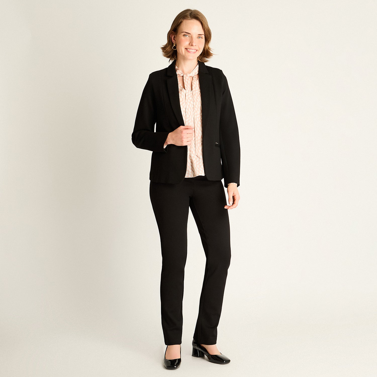 Blazer Negro Entallado