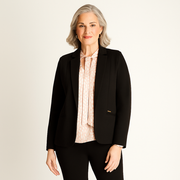 Blazer Negro Entallado