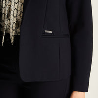 Blazer Azul Entallado