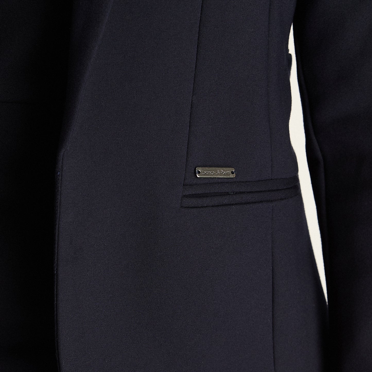 Blazer Azul Entallado