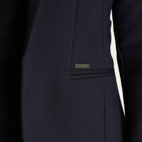 Blazer Azul Entallado