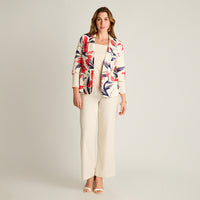 Blazer Coral Manga 3/4 Lino