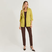 Blazer Verde Manga 3/4 Bolsillos - Lorenzo di Pontti