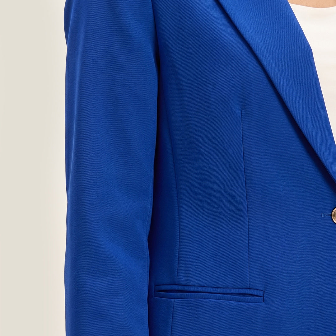 Blazer Azul Botones Manga - Lorenzo di Pontti