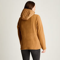 Polerón Polar Quilt Básico Camel