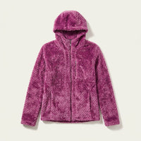 Polerón Polar Waffle Magenta en plano