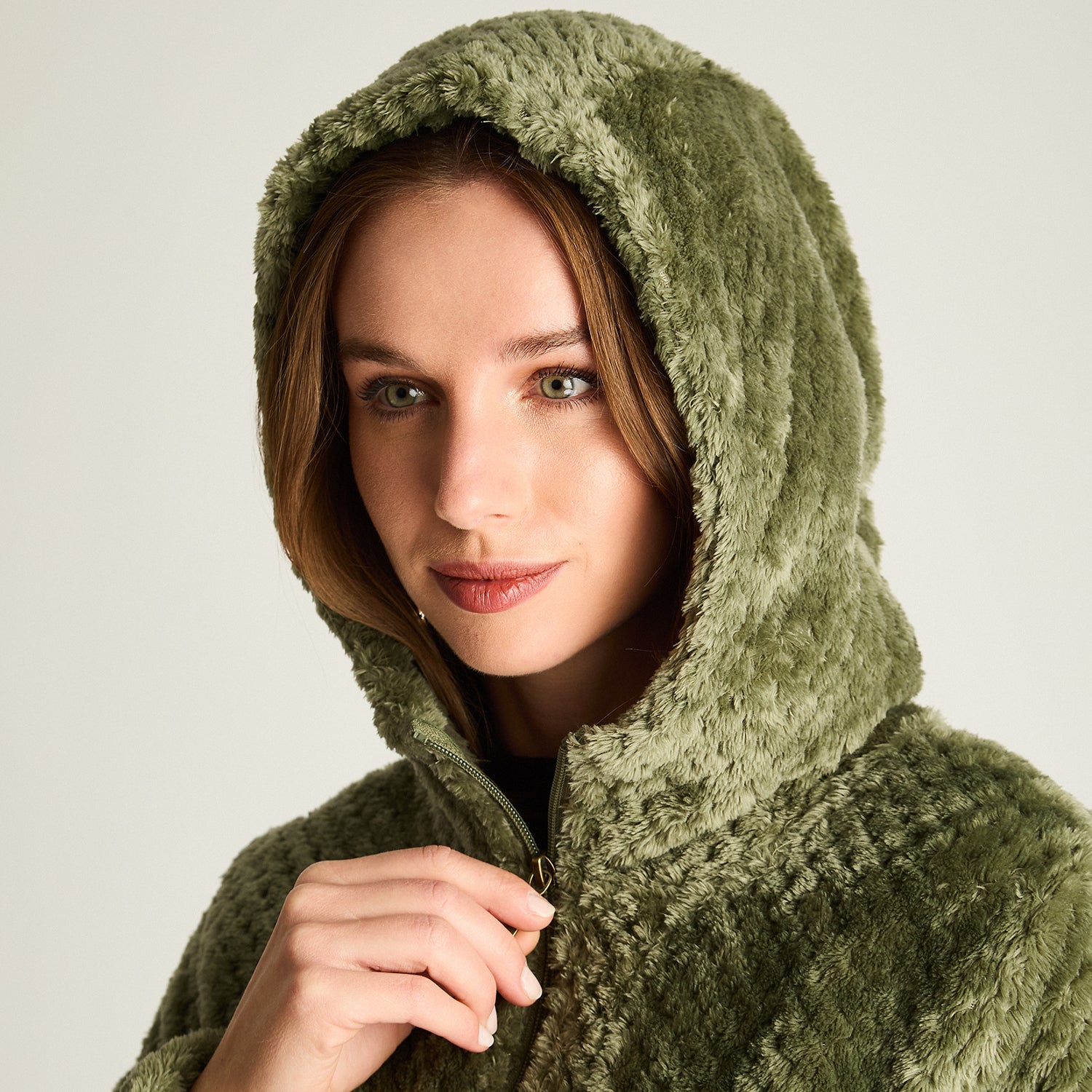 Polerón Polar Waffle Verde