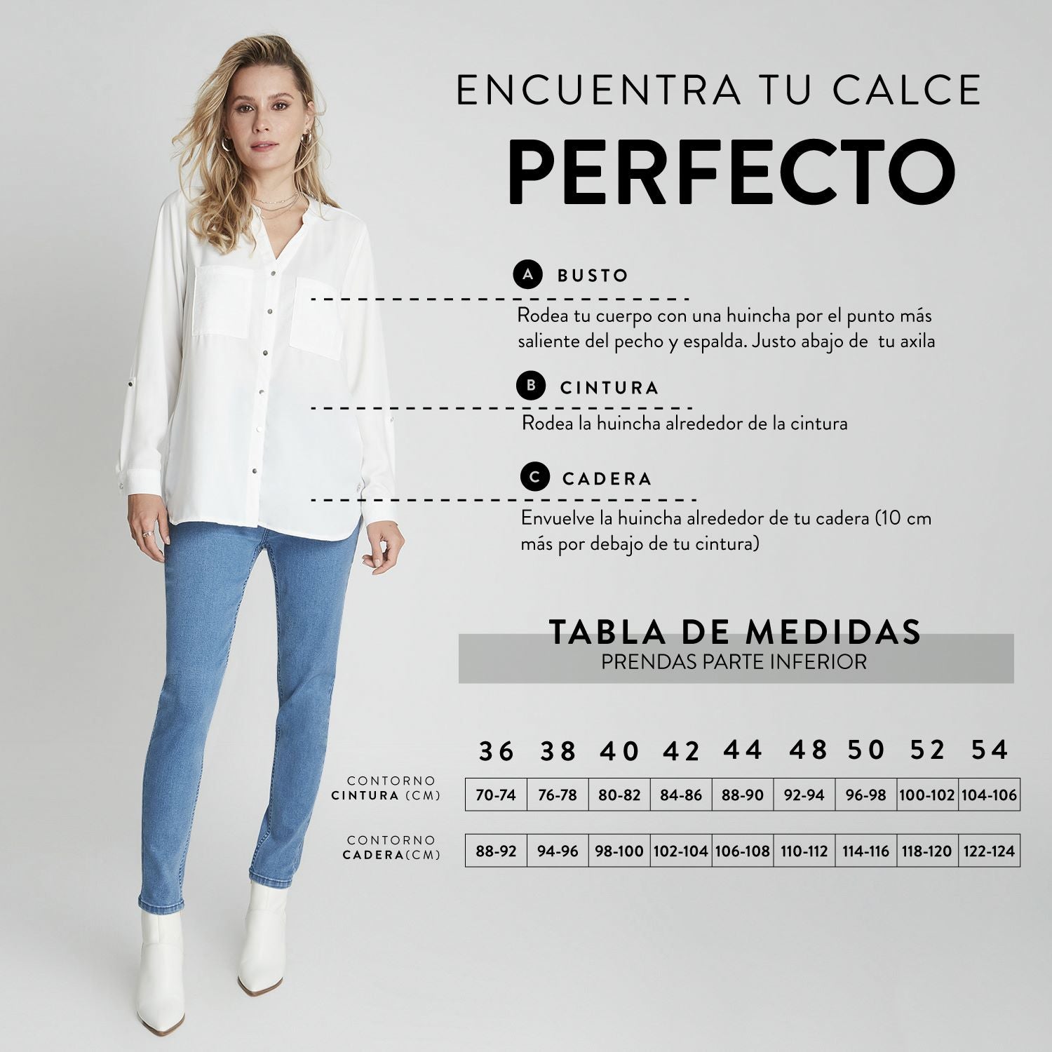 Jeans Recto 5 Bolsillos Celeste Weekend