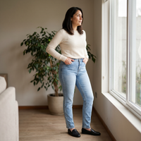 Jeans Azul Fit Recto lifestyle