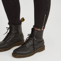 Jeans Negro skinny cierre basta - Lorenzo di Pontti