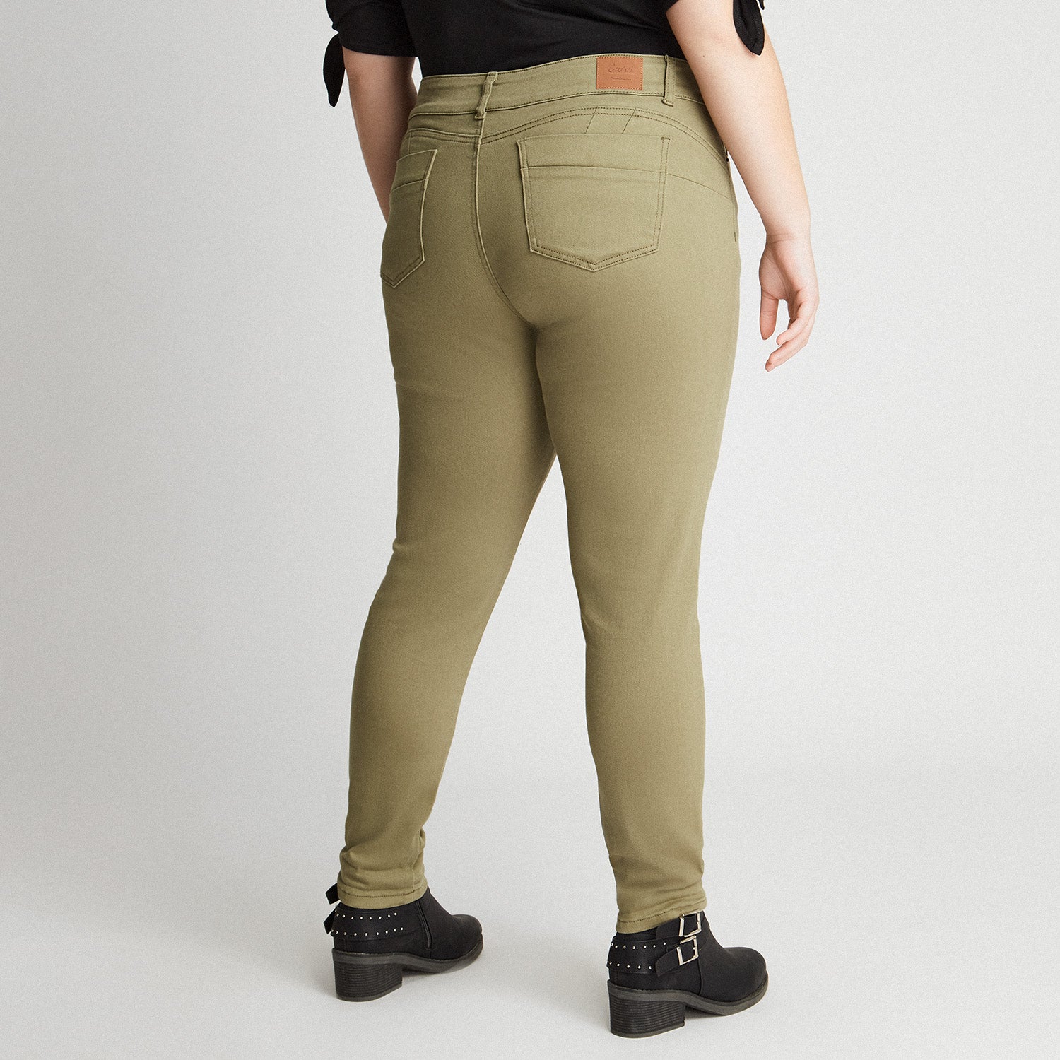 Pantalon Slim Color Push Up