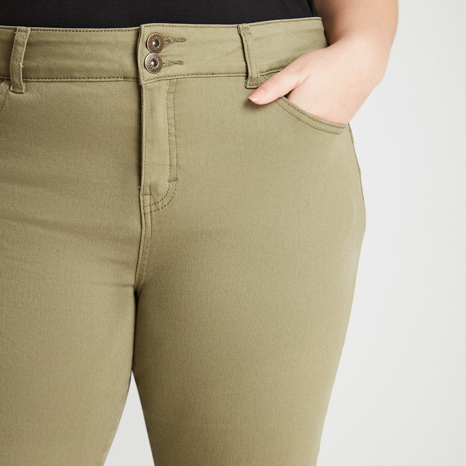 Pantalon Slim Color Push Up