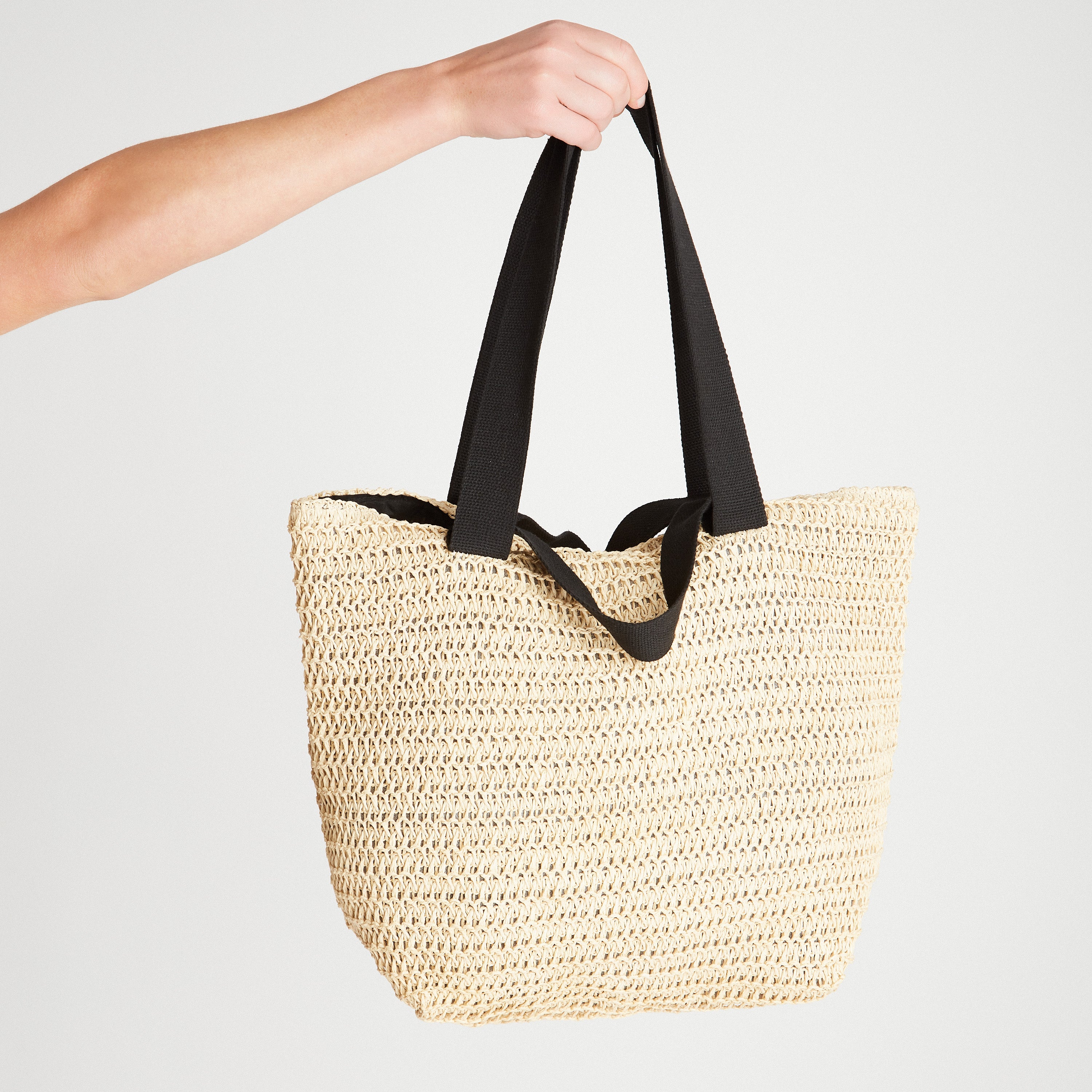 Cartera Raffia