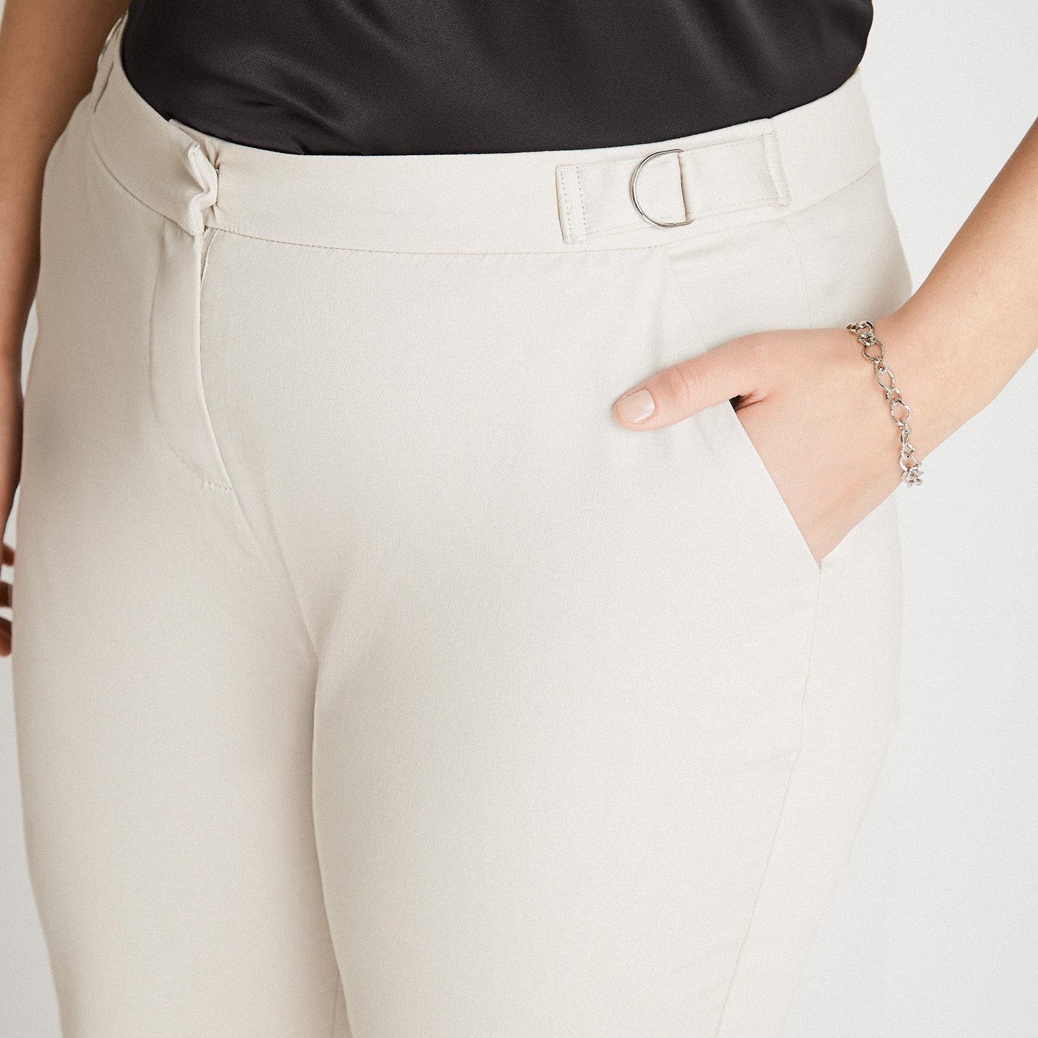 Pantalón Formal Recto Arena
